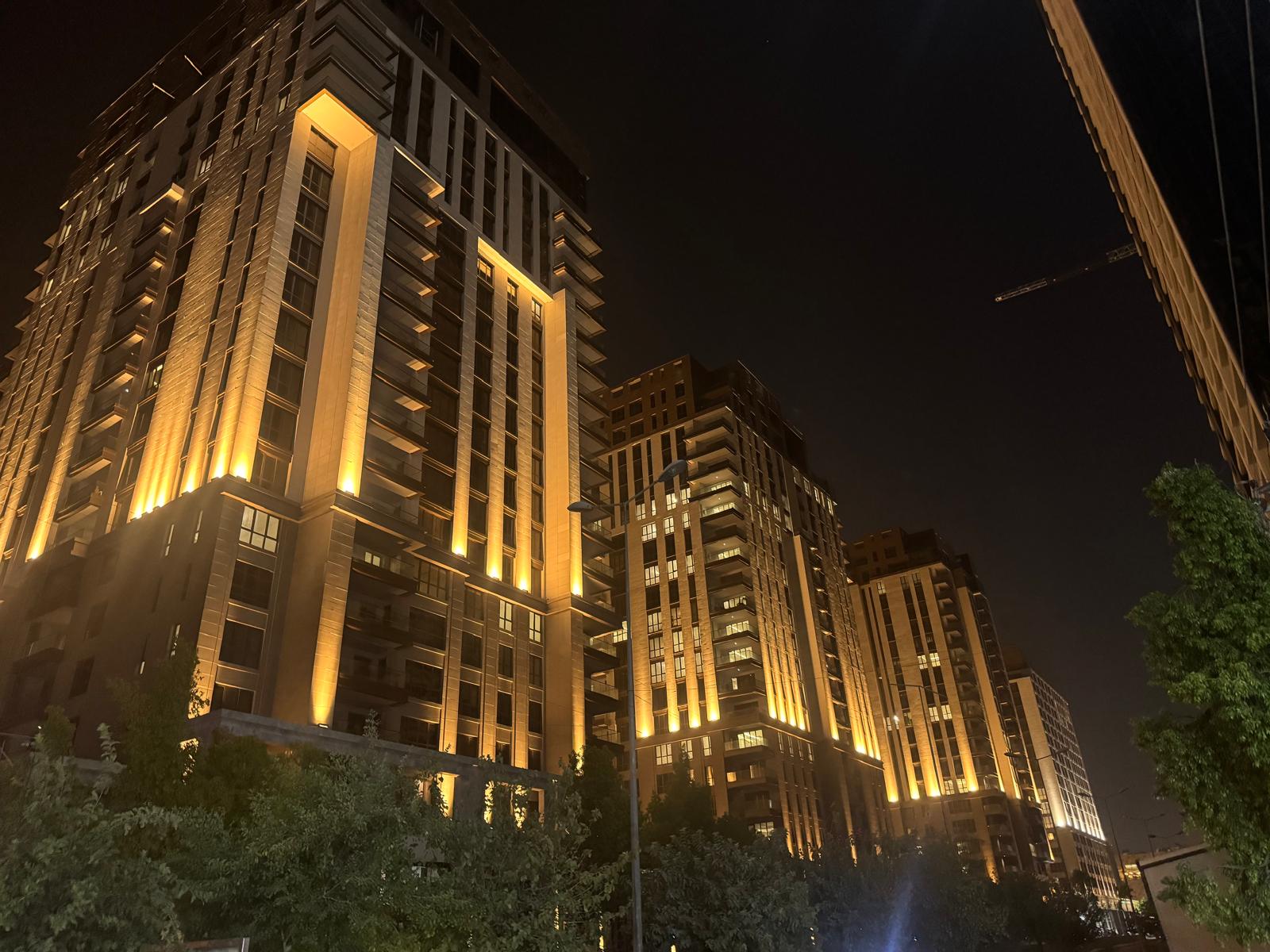 Erbil-The Boulevard Cephe Kinetik Aydınlatma Projesi